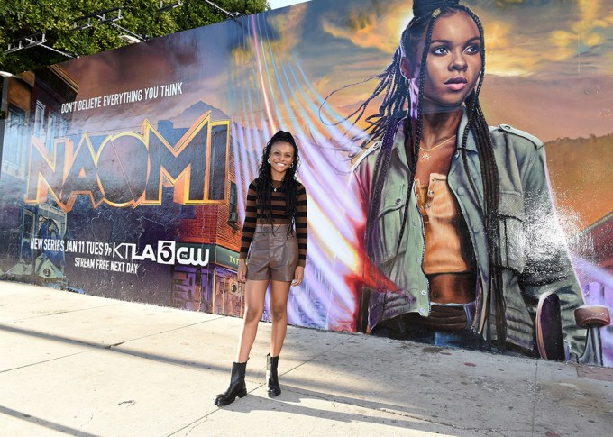 Kaci Wafall Realizes She Is Larger Than Life In A Mural at Venice Beach