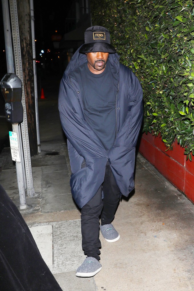 Ray J goes to dinner with Kanye West