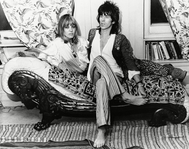 Keith Richards and Anita Pallenberg