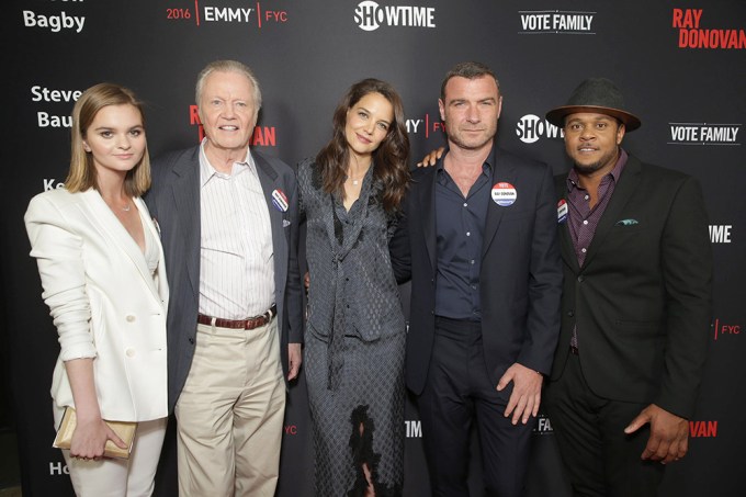 Kerris Dorsey With The ‘Ray Donovan’ Cast