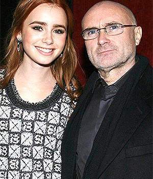 Phil Collins Lily Collins