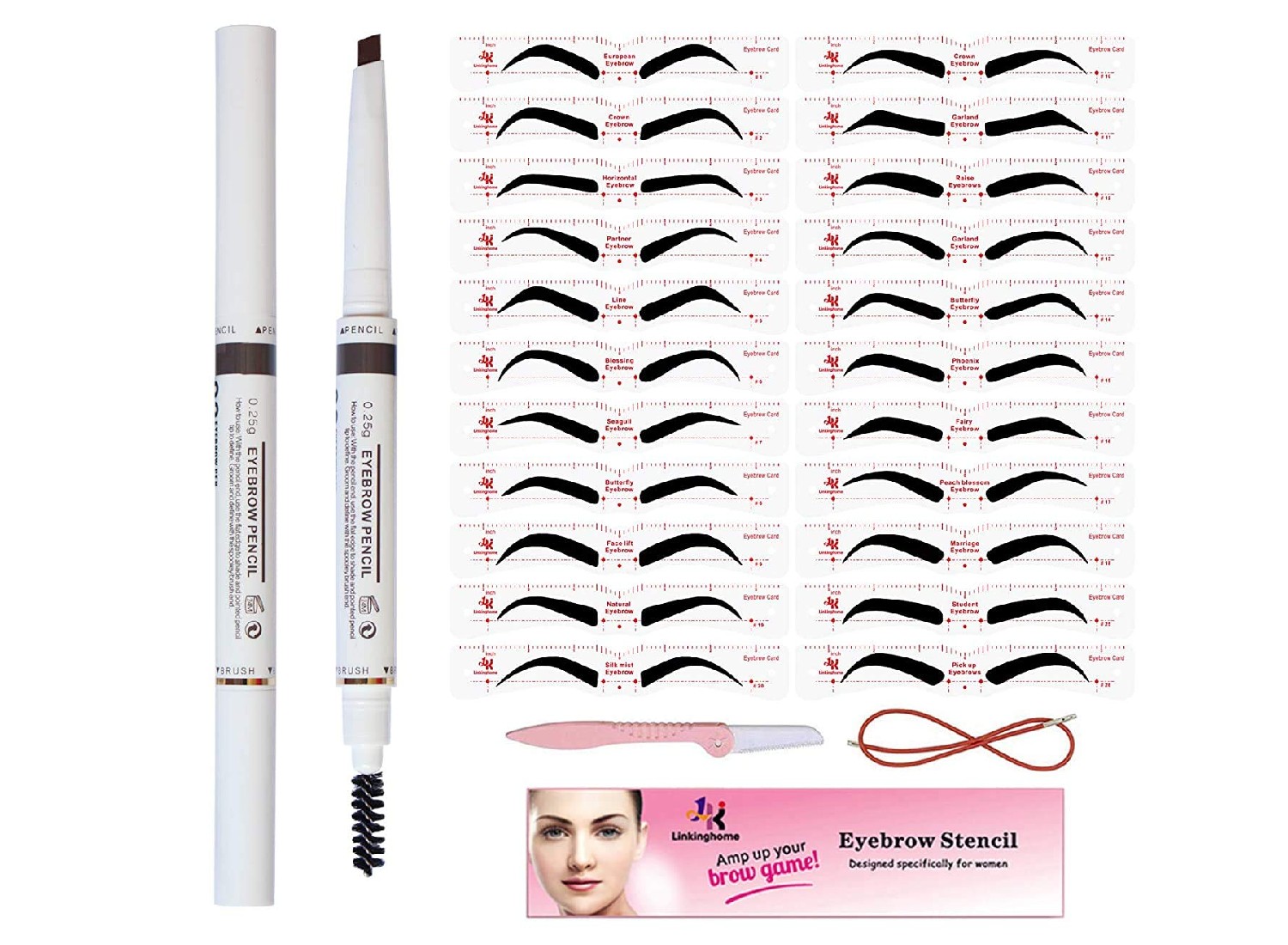 eyebrow shaping stencil reviews