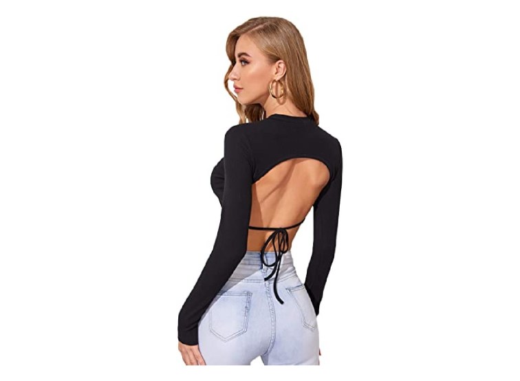 backless top review