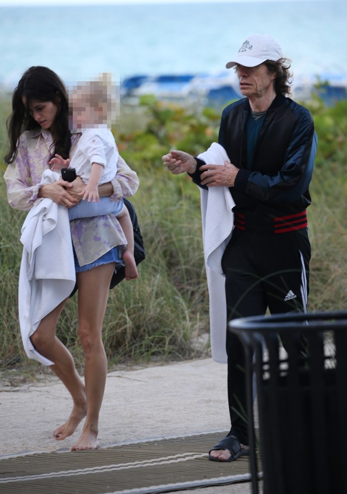 Mick Jagger With Melanie Hamrick