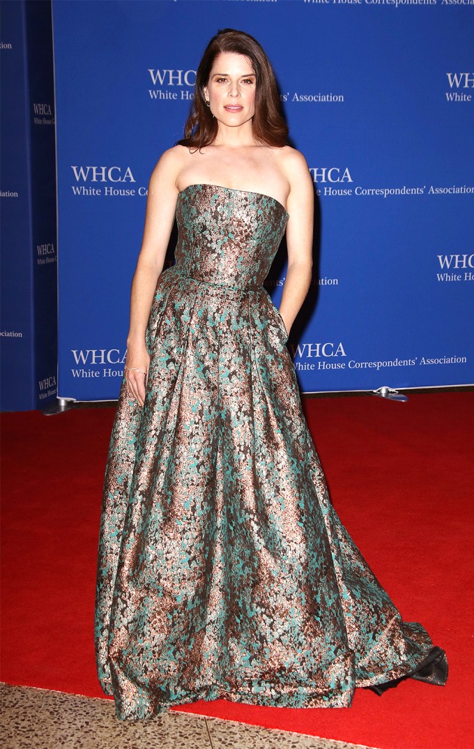 Neve Campbell At The White House Correspondent’s Association Dinner