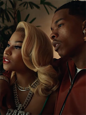 Nick Minji Xxx - Nicki Minaj & Lil Baby Ask 'Do We Have A Problem?' In New Music Video â€“  Hollywood Life