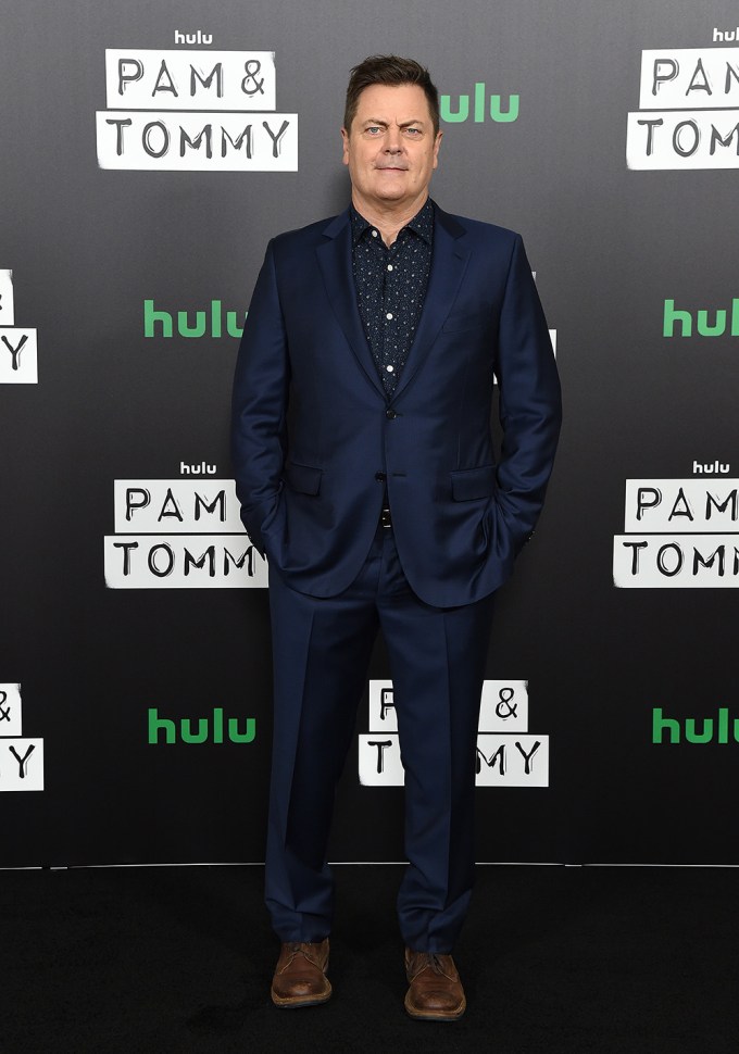 Nick Offerman At The ‘Pam & Tommy’ Premiere