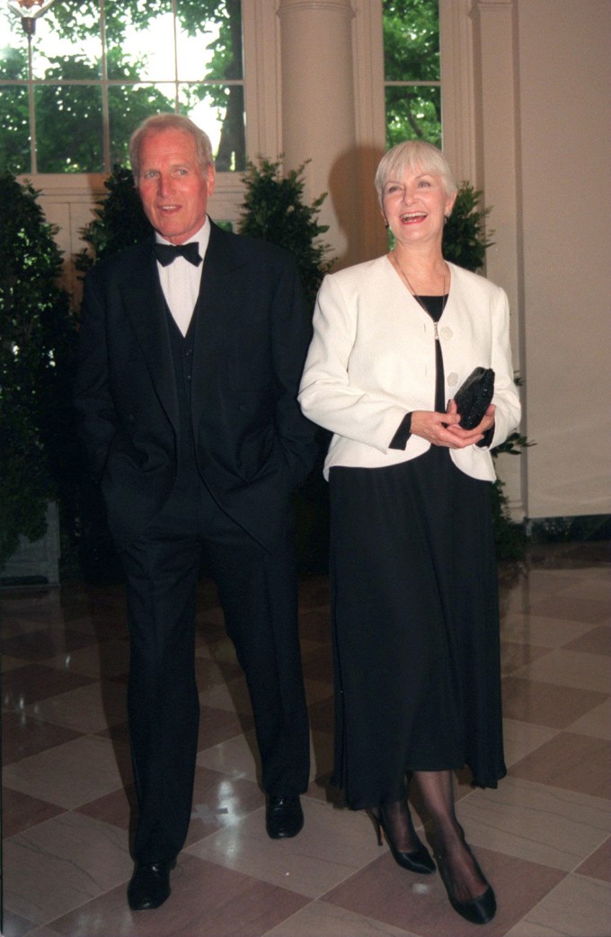 Paul Newman & Joanna Woodward In 1996