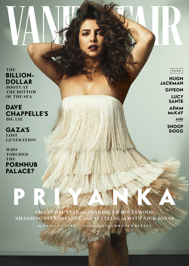 Priyanka Chopra Smolders In Strapless Dress For 'Vanity Fair