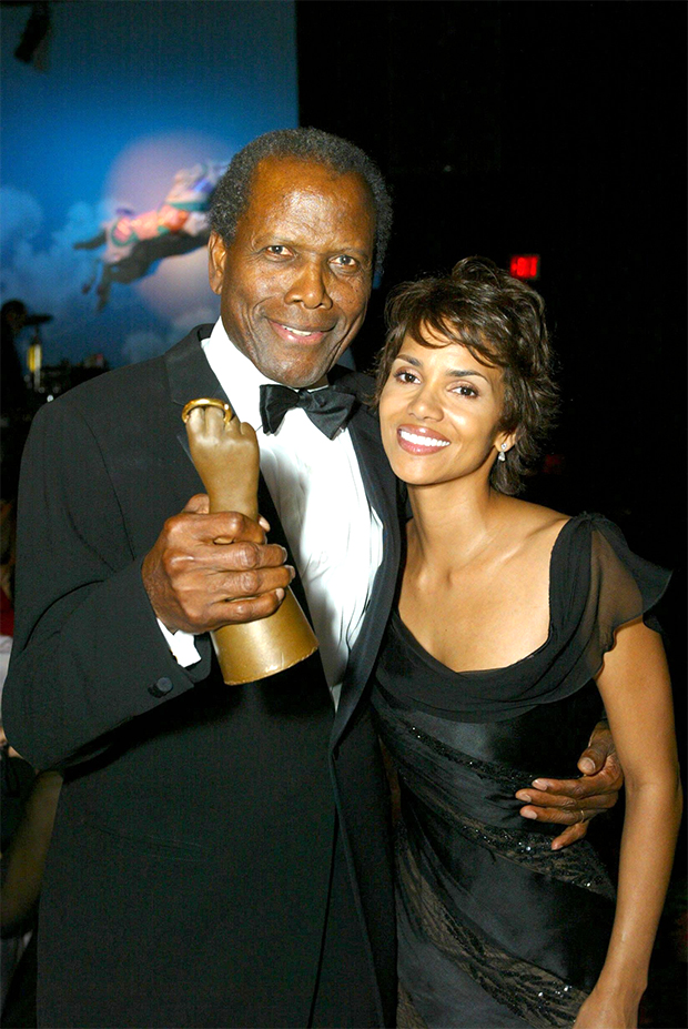 Sidney Poitier, Halle Berry 