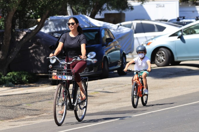 Lauren Silverman Rides Bikes With Her Sons