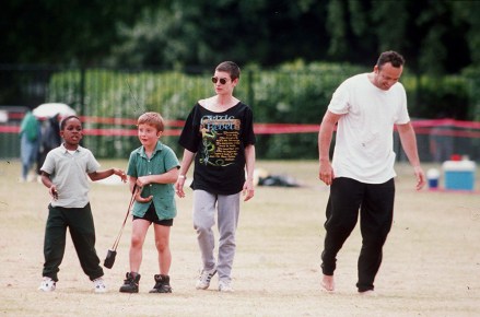 SINEAD O'CONNOR WITH HER SON JAKE
STARS AT SCHOOL SPORTS DAY, BRITAIN - 1994
