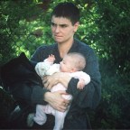 SINEAD O'CONNOR WITH HER BABY, LONDON, BRITAIN - 1996