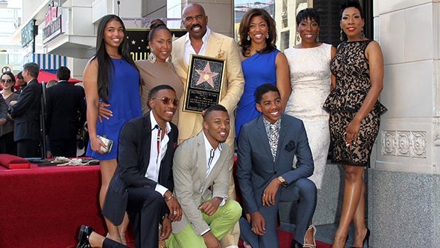 Steve Harvey and Family Photos of the Host His Wife and 7 Kids