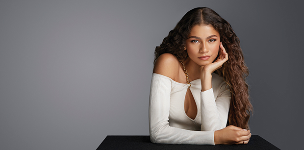 Zendaya’s Cutout Sweater & Curly Hair – Lancome Ad Photo – Hollywood Life