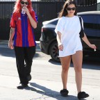 Addison Rae And Boyfriend Omer Fedi Workout At Forma Pilates In West Hollywood, CA.