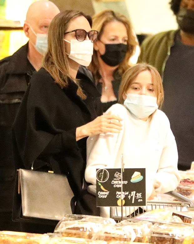 Angelina Jolie is effortlessly chic for grocery run with daughter Vivienne,  13, in LA