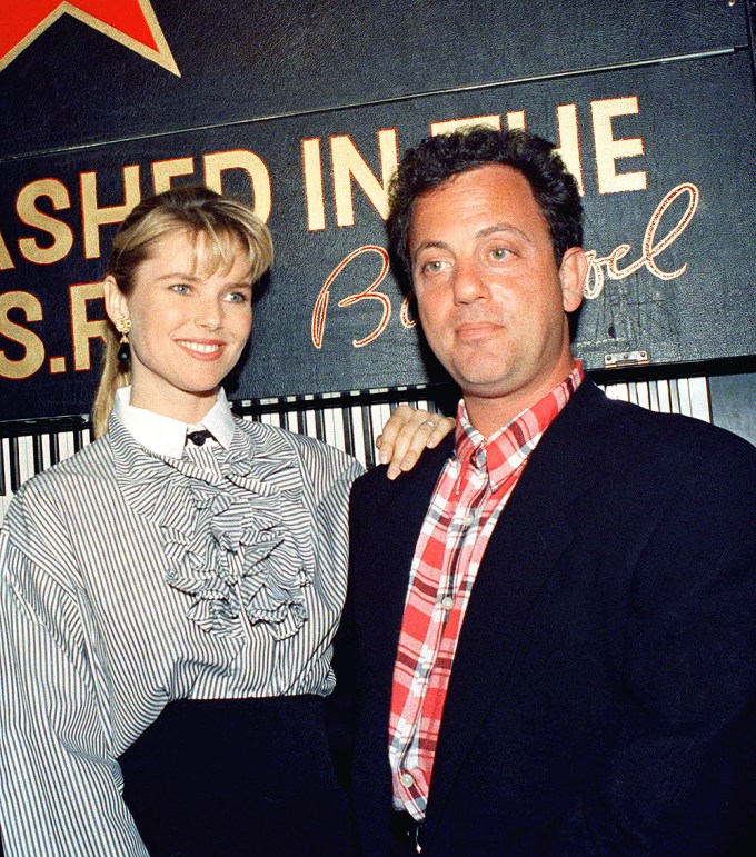 Billy Joel & Christie Brinkley In 1988