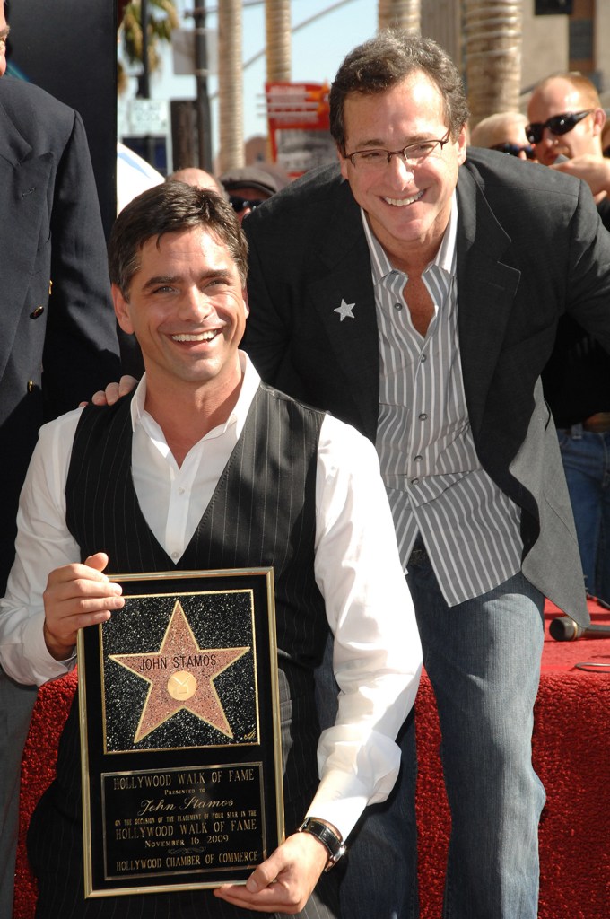 Bob Saget Supports John Stamos At His Hollywood Walk Of Fame Ceremony