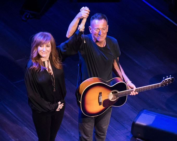 Bruce Springsteen & Patti Scialfa Take A Bow During Closing Night Of ‘Springsteen on Broadway’