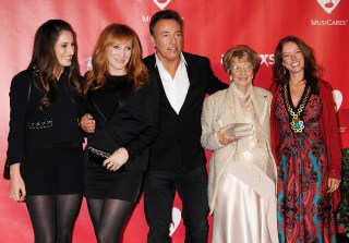 Jessica Springsteen, Patti Scialfa, Bruce Springsteen, Adele Springsteen, Pamela Springsteen
MusiCares Person Of The Year Tribute In Honor Of Bruce Springsteen, Los Angeles, America - 08 Feb 2013
