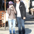 Howard Stern has lunch with his daughter Debra at Il Pastaio, Los Angeles, America - 21 Oct 2013
