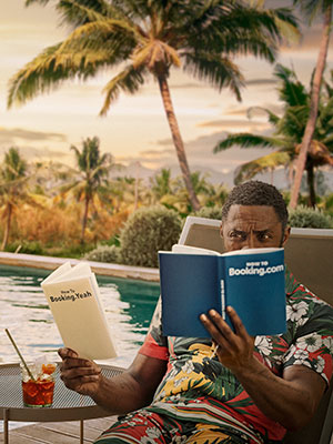Idris Elba stars in Booking.com's Super Bowl advert
