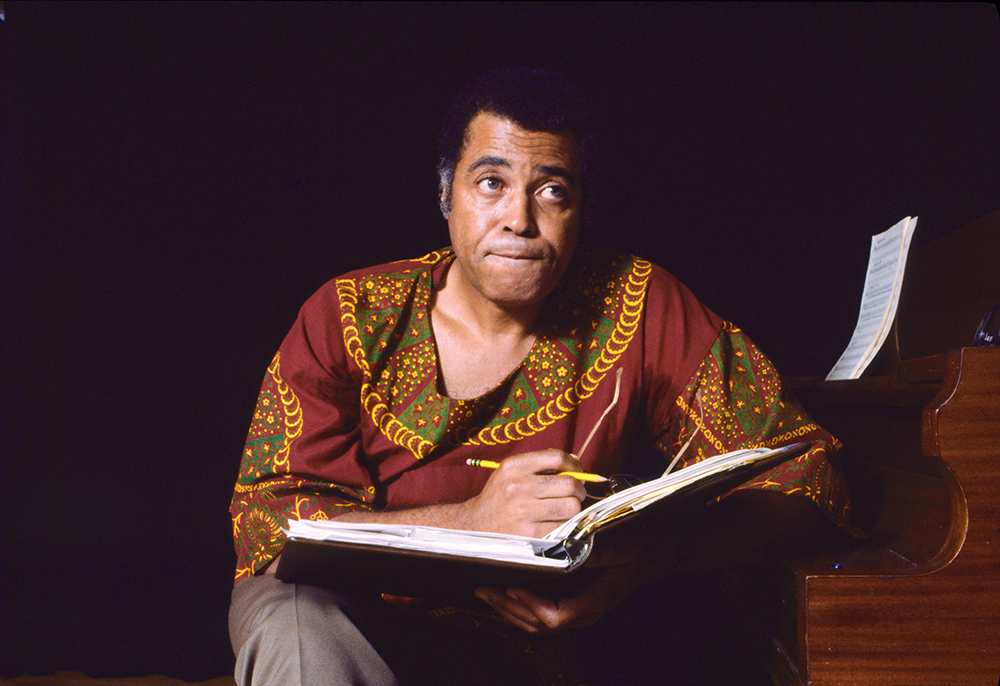 Sesión de fotos de James Earl Jones, Los Ángeles, California, EE. UU., 1977