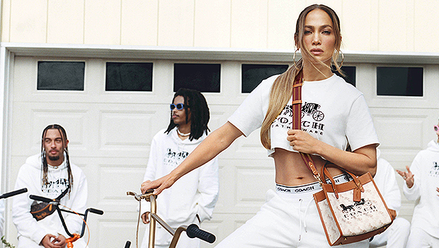 Jennifer Lopez & Megan Thee Stallion Show Off Their Abs In Crop Tops For New Coach Campaign