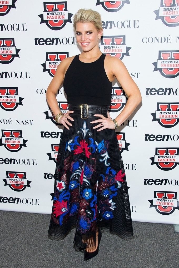 Jessica Simpson At A Teen Vogue Event
