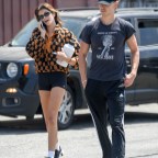 EXCLUSIVE: Kaia Gerber and Austin Butler leave a gym