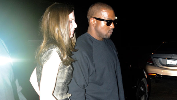 Julia Fox Sports Black Leather Bra While Showing PDA With Kanye West For ‘Donda 2’ Shoot