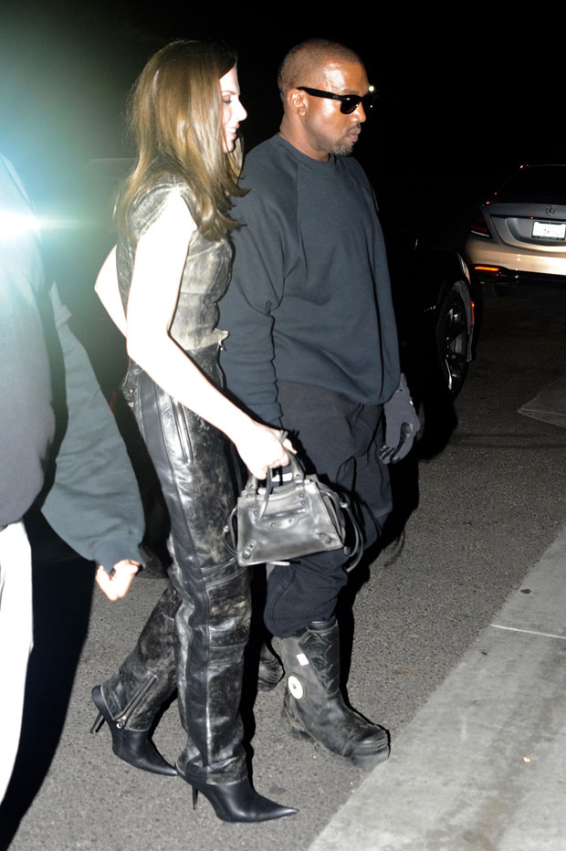 Julia Fox Wears Thong Pants For Date Night With Kanye West