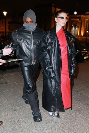 Kanye West and Julia Fox
Celebrities out and about, Fall Winter 2022, Paris Fashion Week Men's, France - 23 Jan 2022