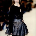 Chantal Thomas Autumn/winter 1994 Fashion Collection - Paris - Model Kate Moss Miniskirt.