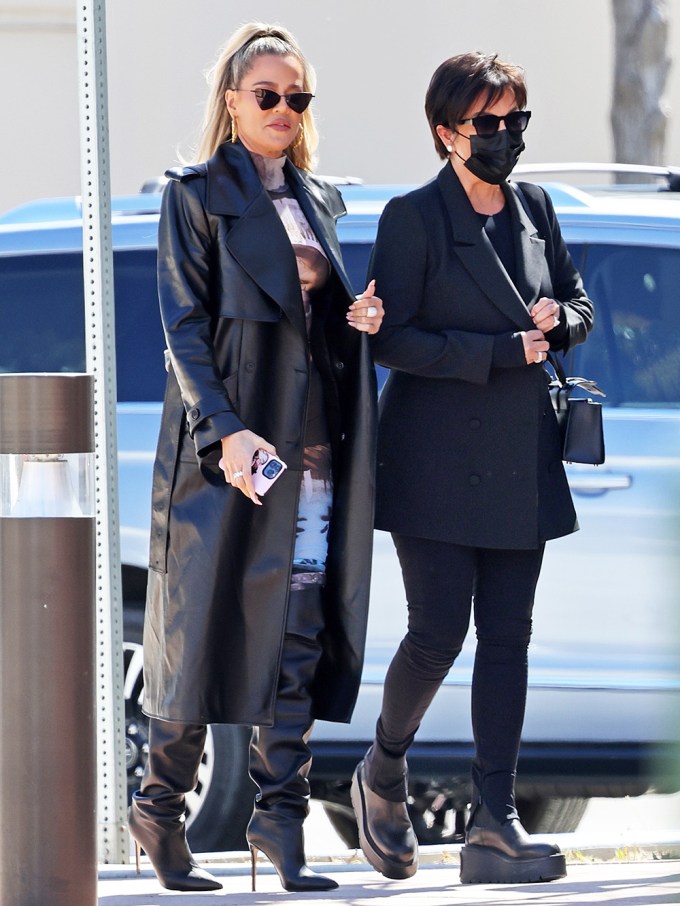 Khloe Kardashian & Kris Jenner