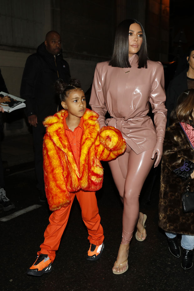 Kim Kardashian Shares Photos with North West from Virgil Abloh's