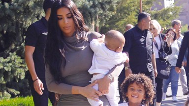 Kim Kardashian, Psalm West, Saint West