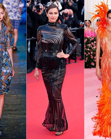 Ashley Graham's Sheer Fishnet Dress At Time Gala: Photos