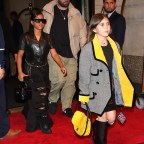 North West, Penelope & Scott Disick step out in the rain in NYC