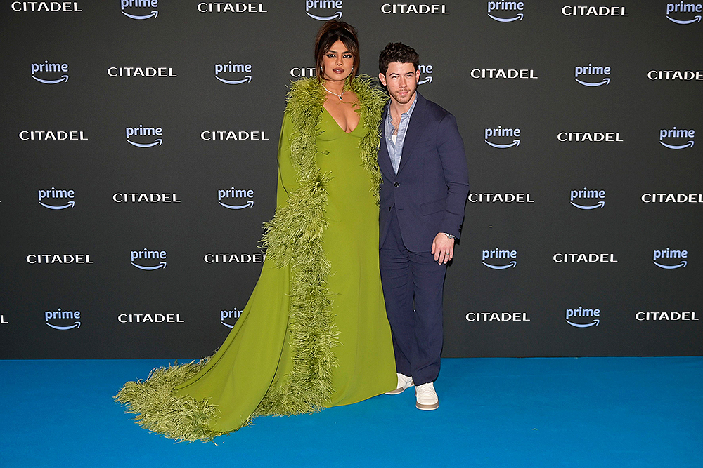 Citadel blu carpet premiere in Rome, Italy - 21 Apr 2023