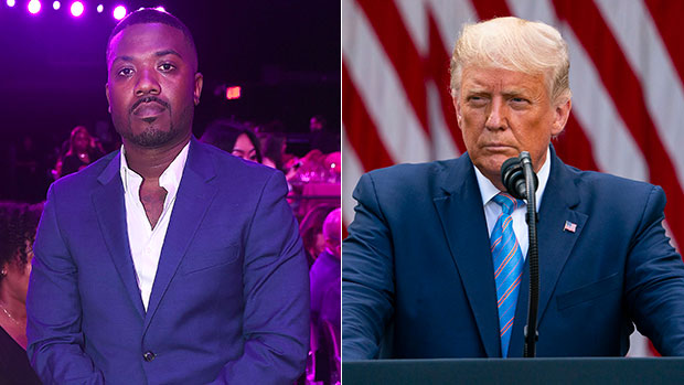 Ray J Meets With Donald Trump In Mar-A-Lago Under Huge Photo of Kim Jong-Un.jpg