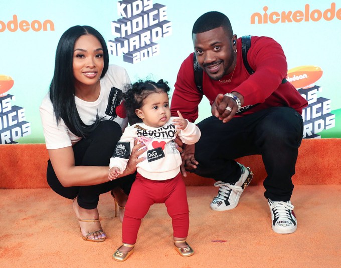 Ray J & His Family At The Kids Choice Awards
