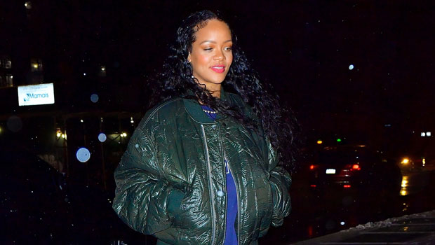 Rihanna 2023 Louis Vuitton Black Leather Jacket - For Women