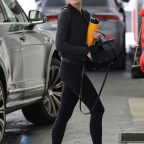 *EXCLUSIVE* Robin Wright wears gym attire to a health spa in Beverly Hills
