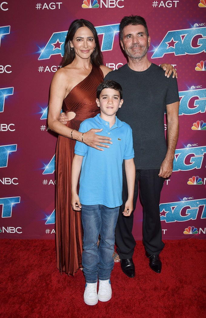 Simon Cowell & Family At ‘America’s Got Talent’ Finale