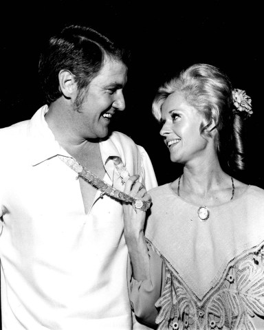 Tippi Hedren with Her Husband Noel Marshall at the Client Party at the Beverly Hilton 1968
Tippi Hedren 1968