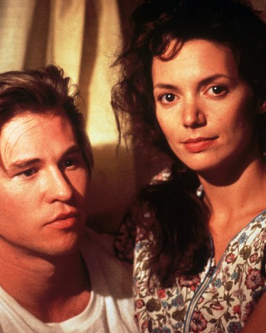 Editorial use only
Mandatory Credit: Photo by ITV/Shutterstock (790385fs)
'KILL ME AGAIN' WITH 1989, JOHN R DAHL, VAL KILMER, JOANNE WHALLEY-KILMER IN 1989
GTV Archive