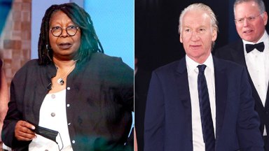 whoopi goldberg, bill maher