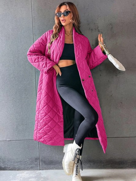 pink coat